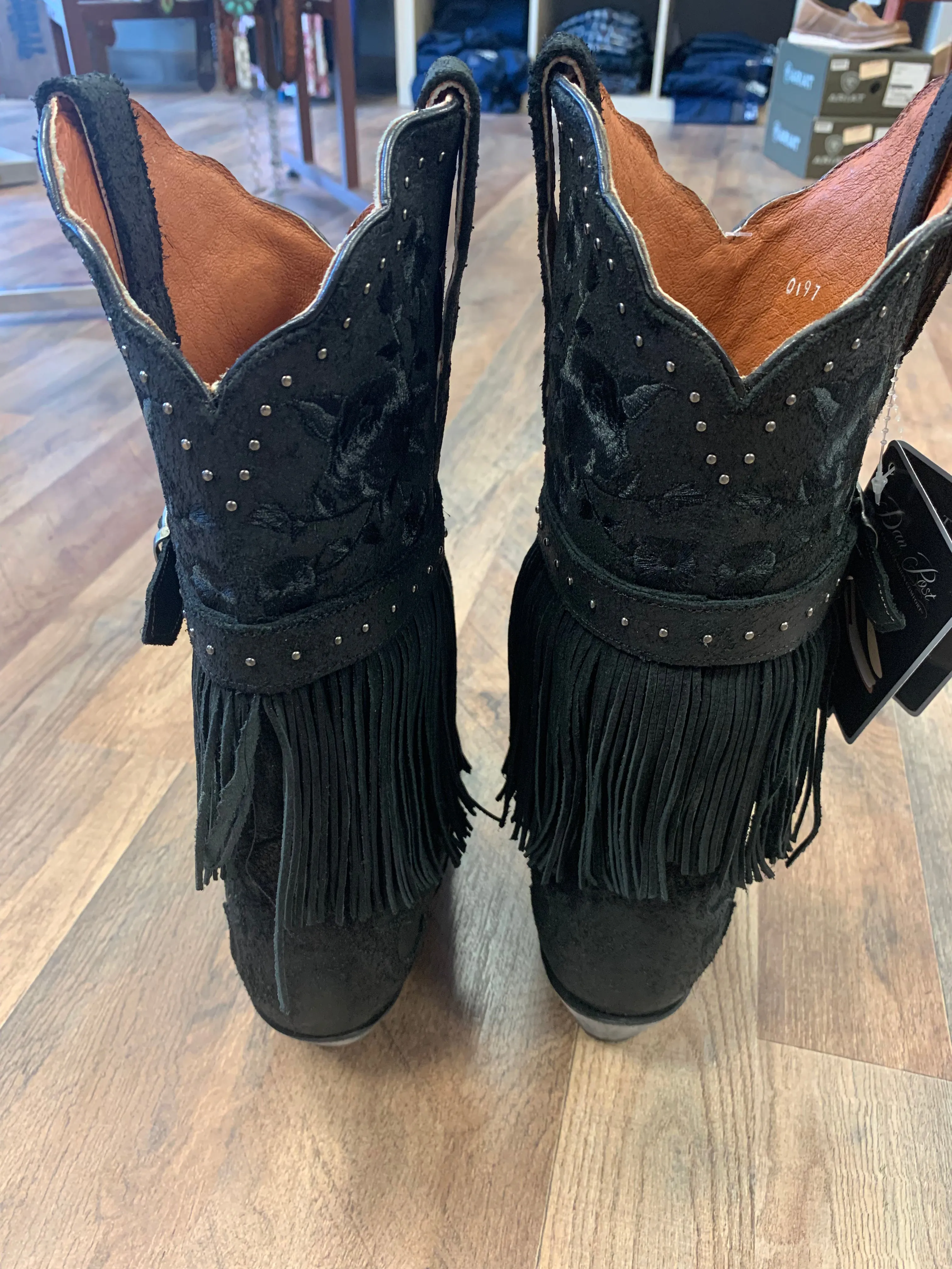 DAN POST BED OF ROSES WOMEN’S LEATHER BOOT