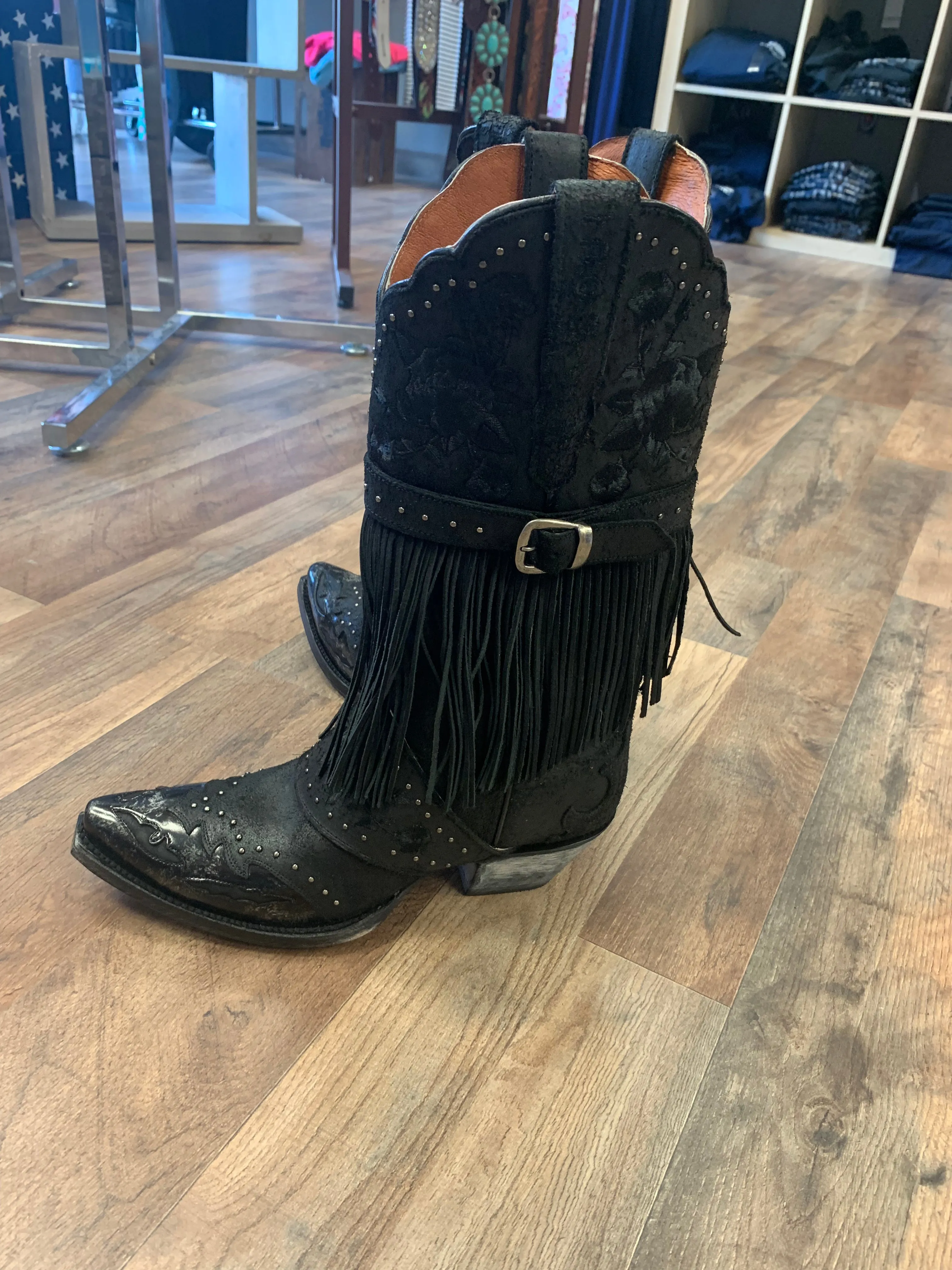 DAN POST BED OF ROSES WOMEN’S LEATHER BOOT