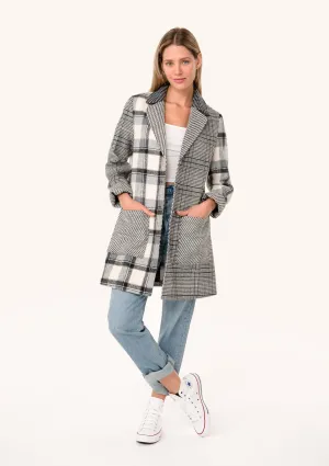 Darby Patchwork Plaid Coat
