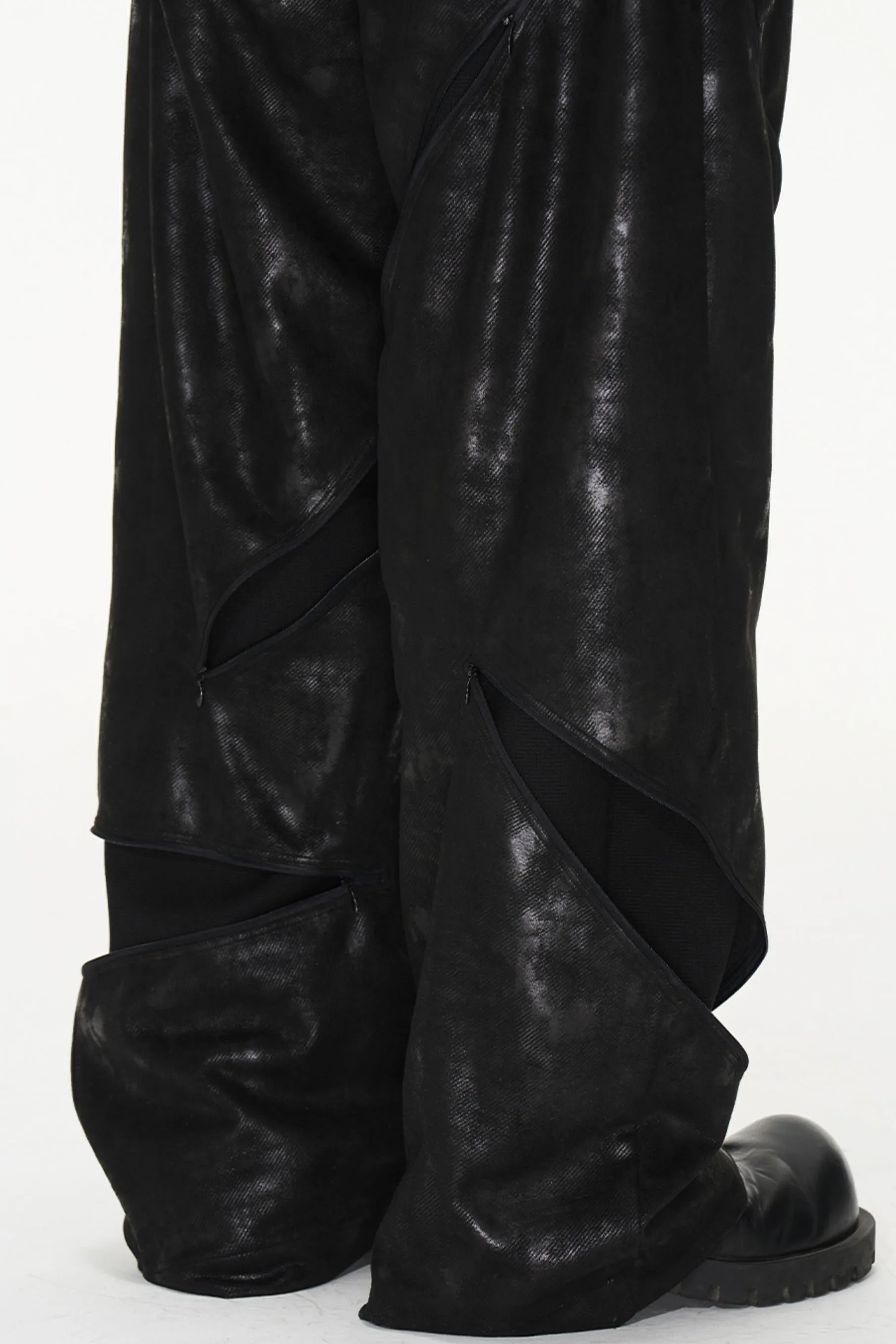 Deconstructed Casual Pants