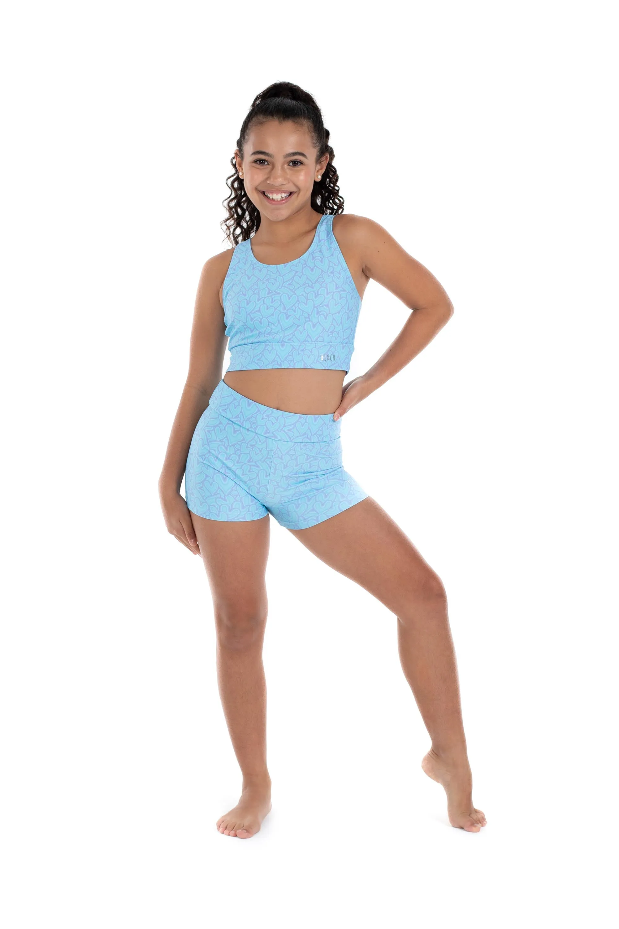 DFM617G4 - Bloch X Flo Active Girls Active Short