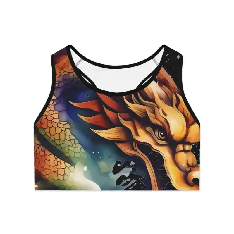 Dragon Activewear Sports Bra Stylish Workout Comfort