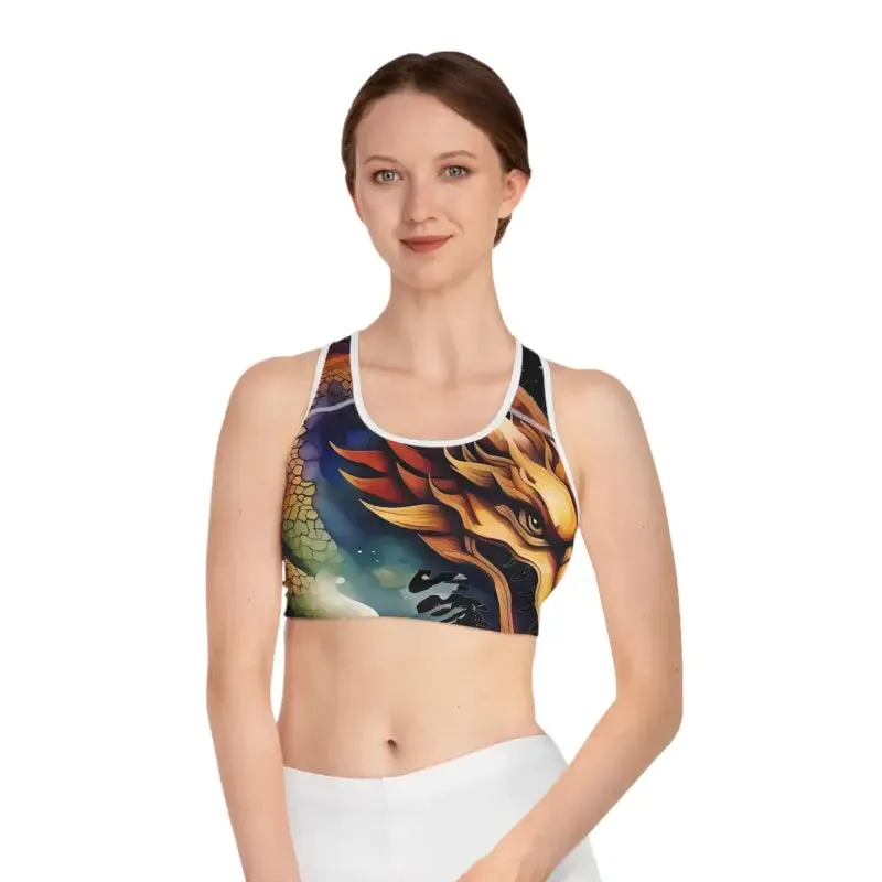 Dragon Activewear Sports Bra Stylish Workout Comfort
