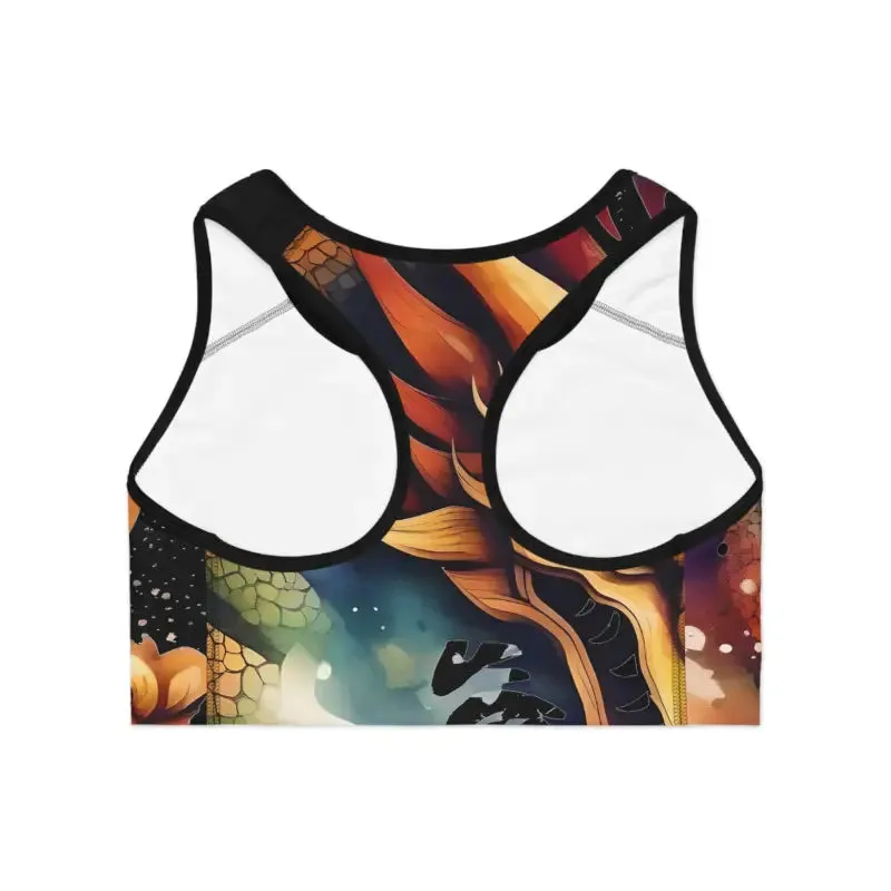 Dragon Activewear Sports Bra Stylish Workout Comfort