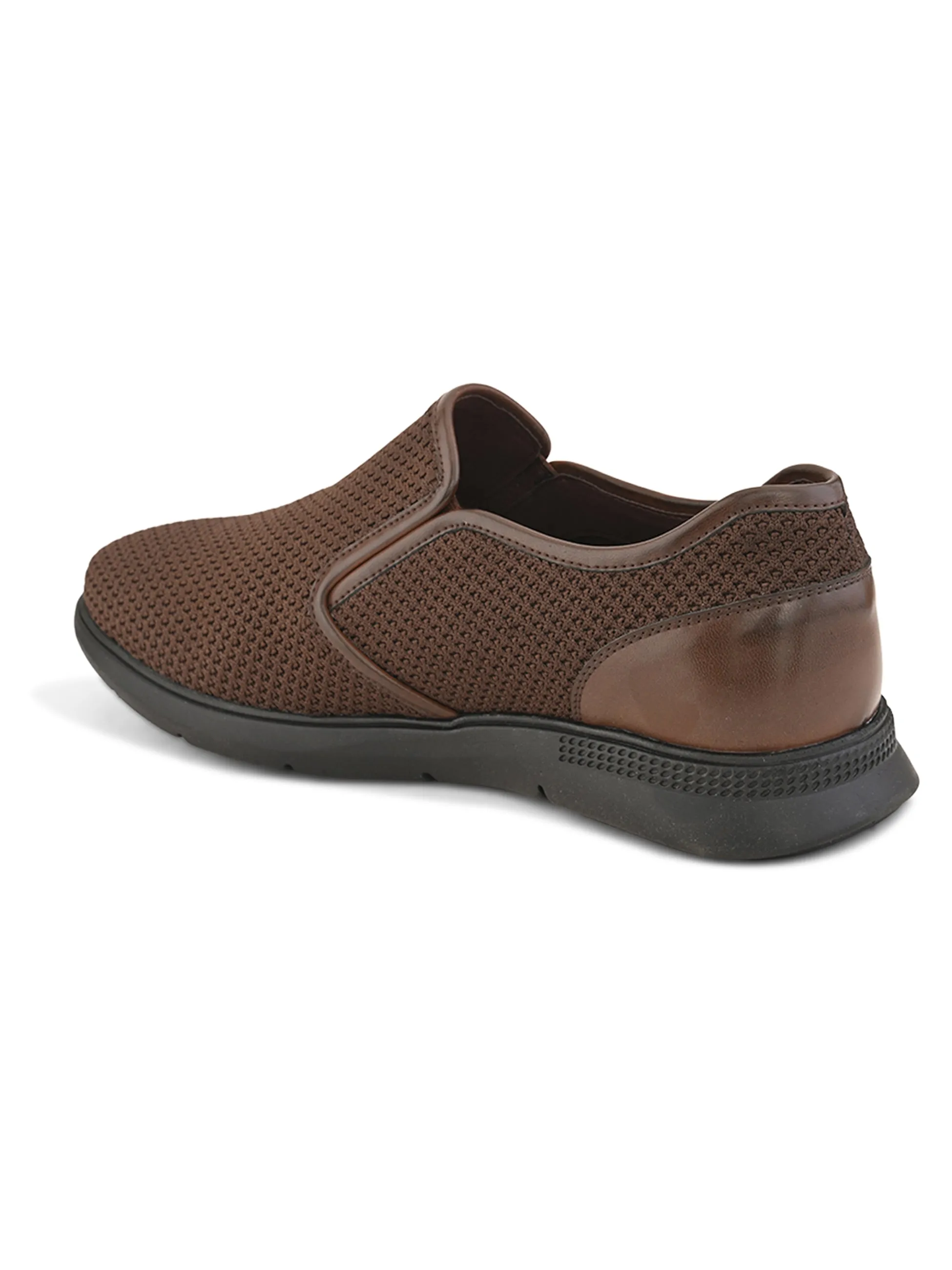 Dynamite Brown Slip-On Sneakers