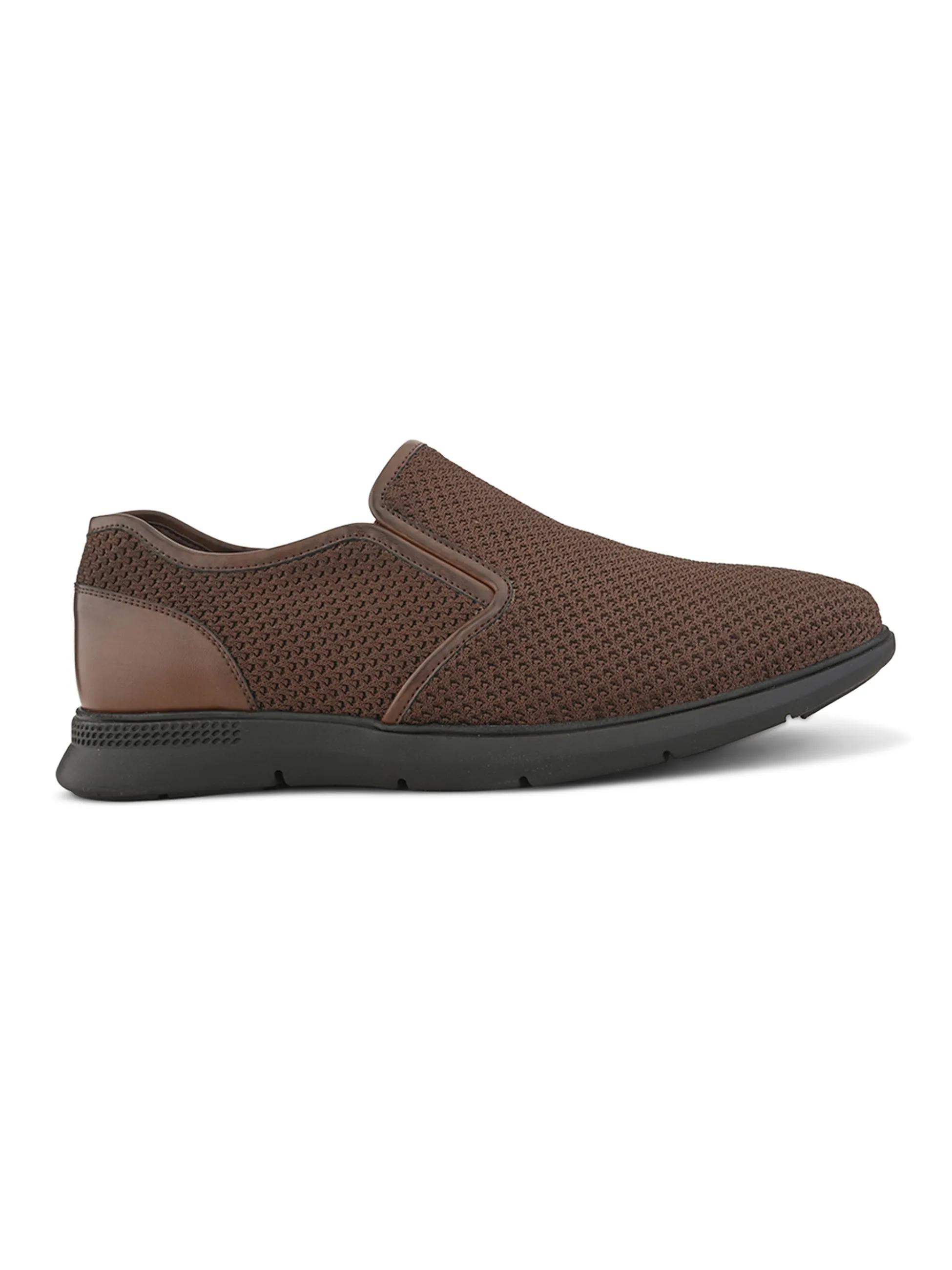 Dynamite Brown Slip-On Sneakers