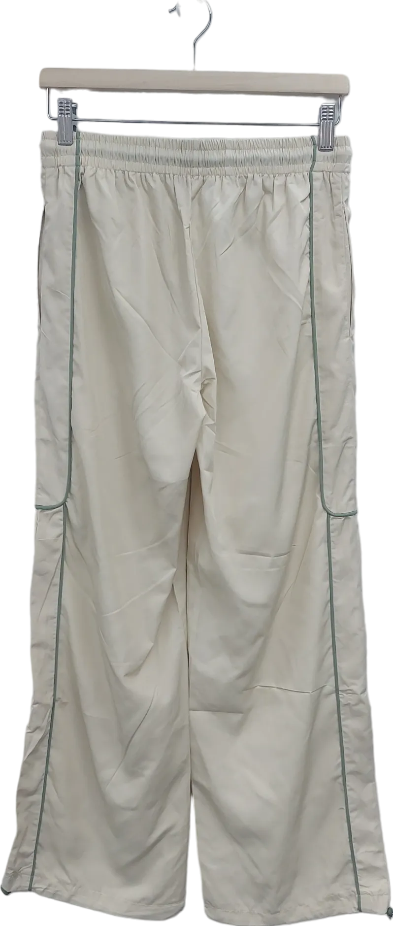 edikted Beige Piped Detail Seeatpants UK S
