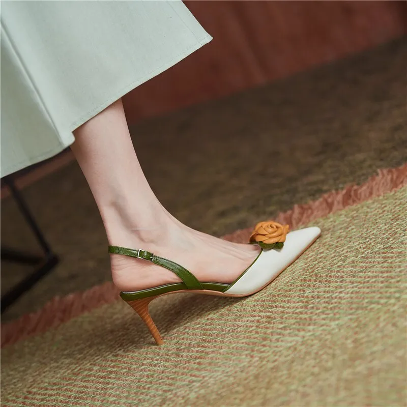 Elegant High Heels Shoes Woman