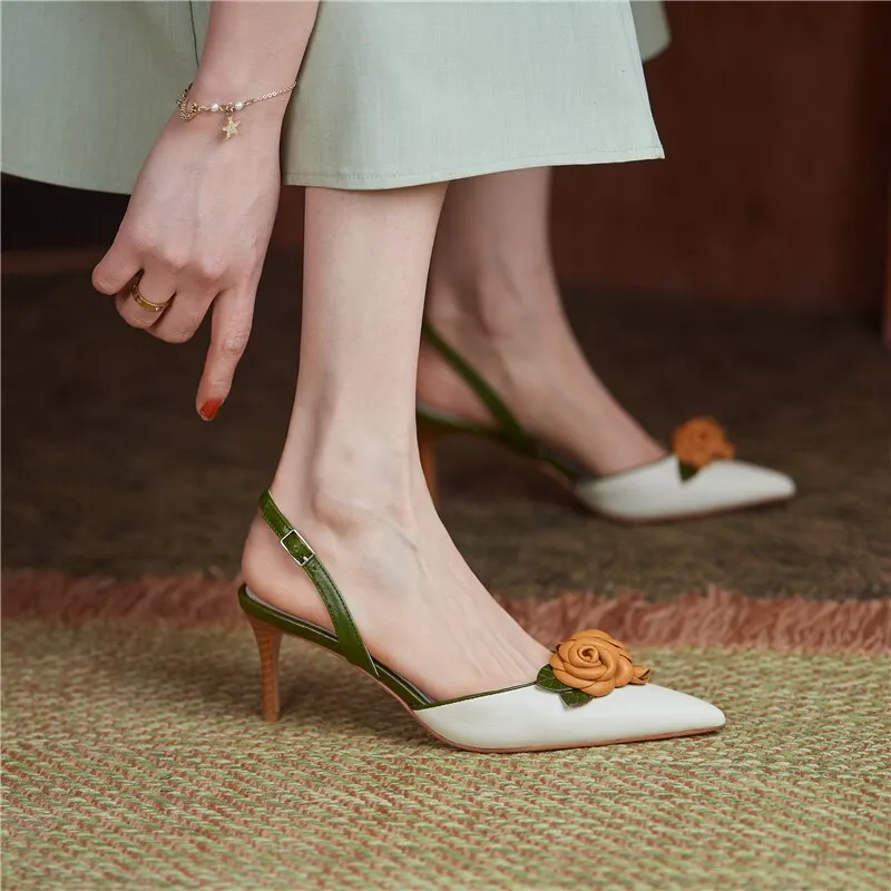 Elegant High Heels Shoes Woman