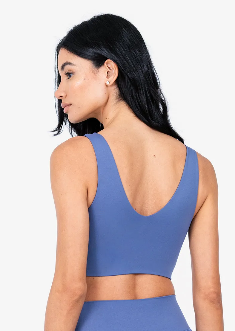Elevate Touch Wrap Bra Indigo