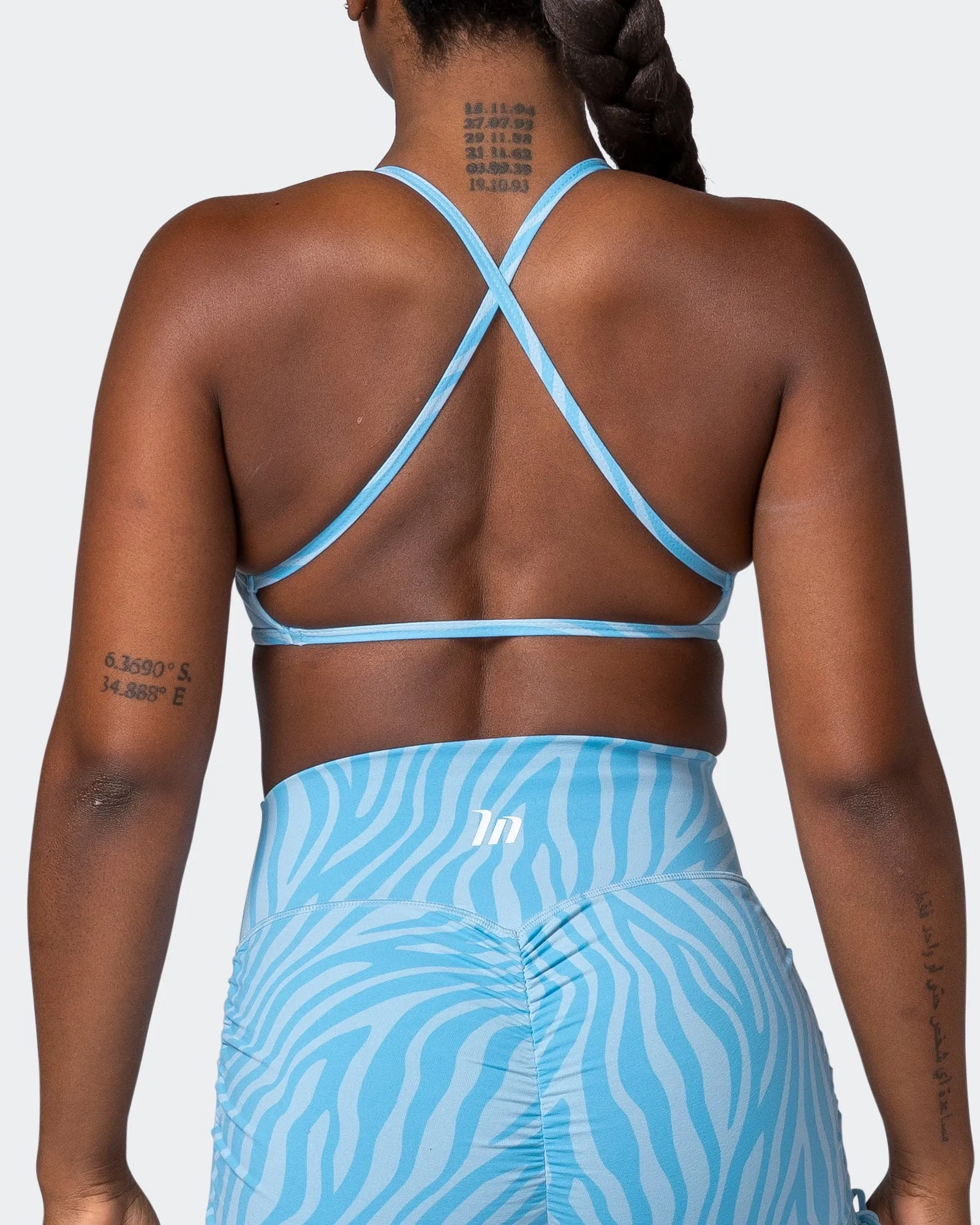 Essence Bralette - Alaska Zebra Print