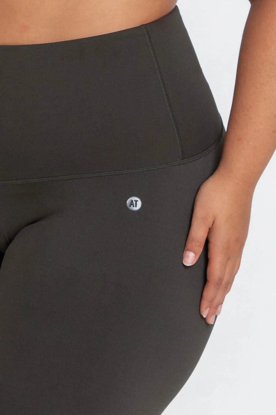 Essential High-Waist Move 7/8 Length Legging - Forest Night