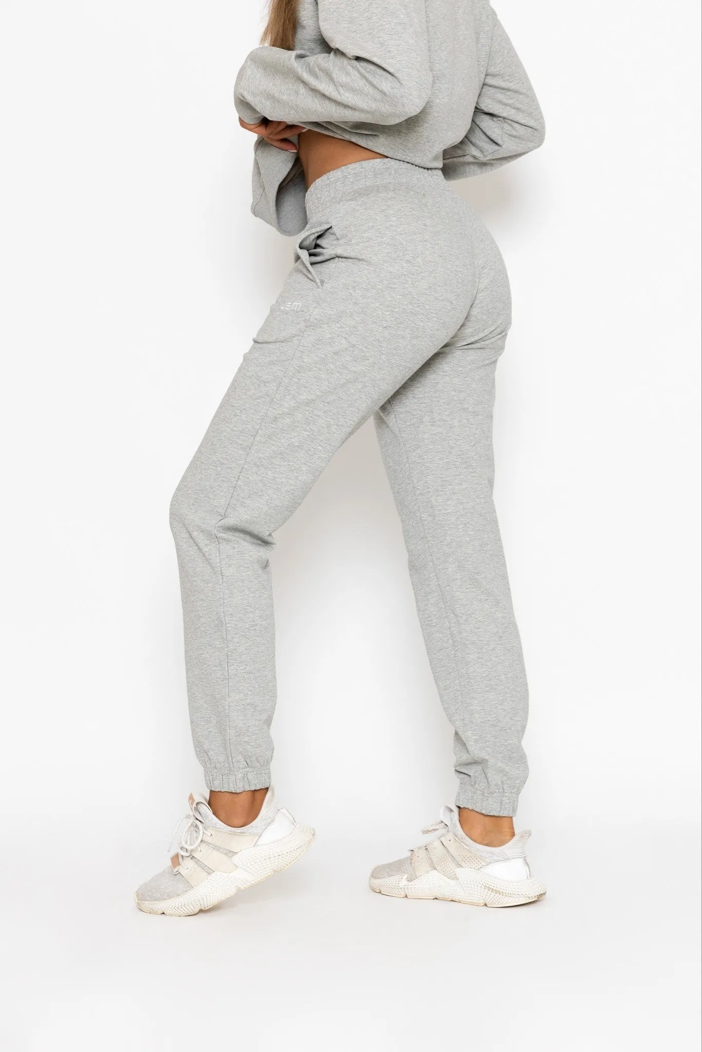 Essential Trackpants - Heather Grey