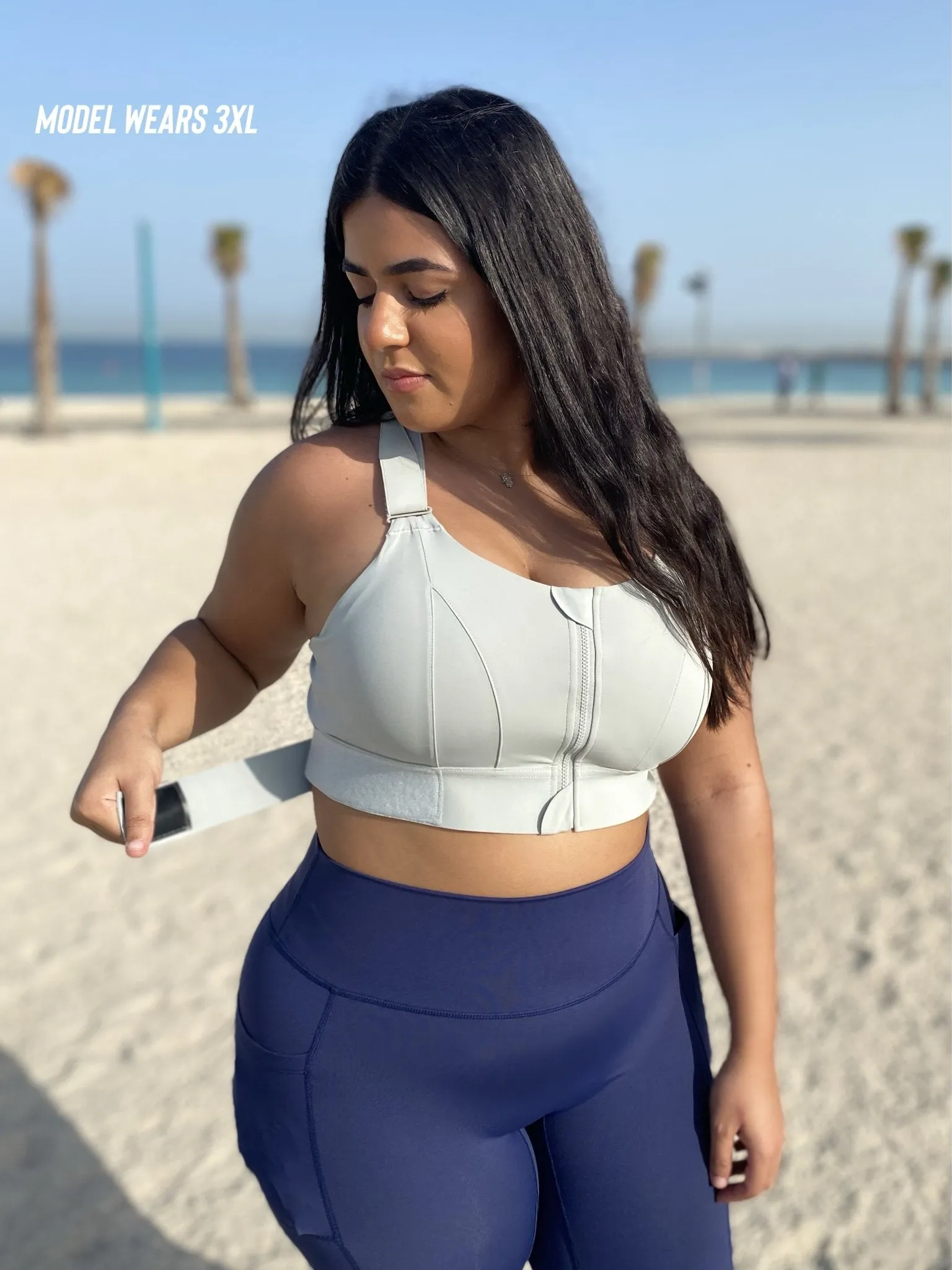 Extreme High Support Bra - Baby Blue