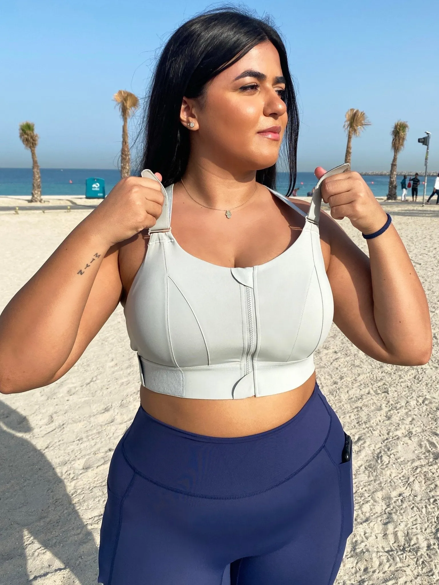 Extreme High Support Bra - Baby Blue