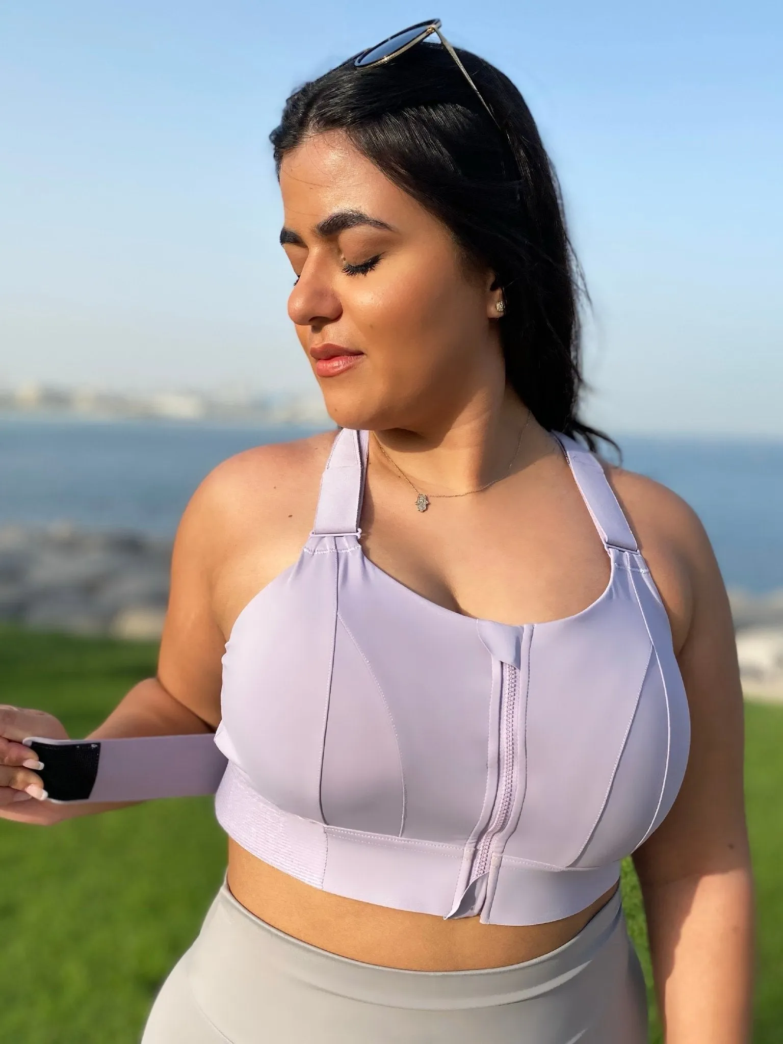Extreme High Support Bra - Baby Blue