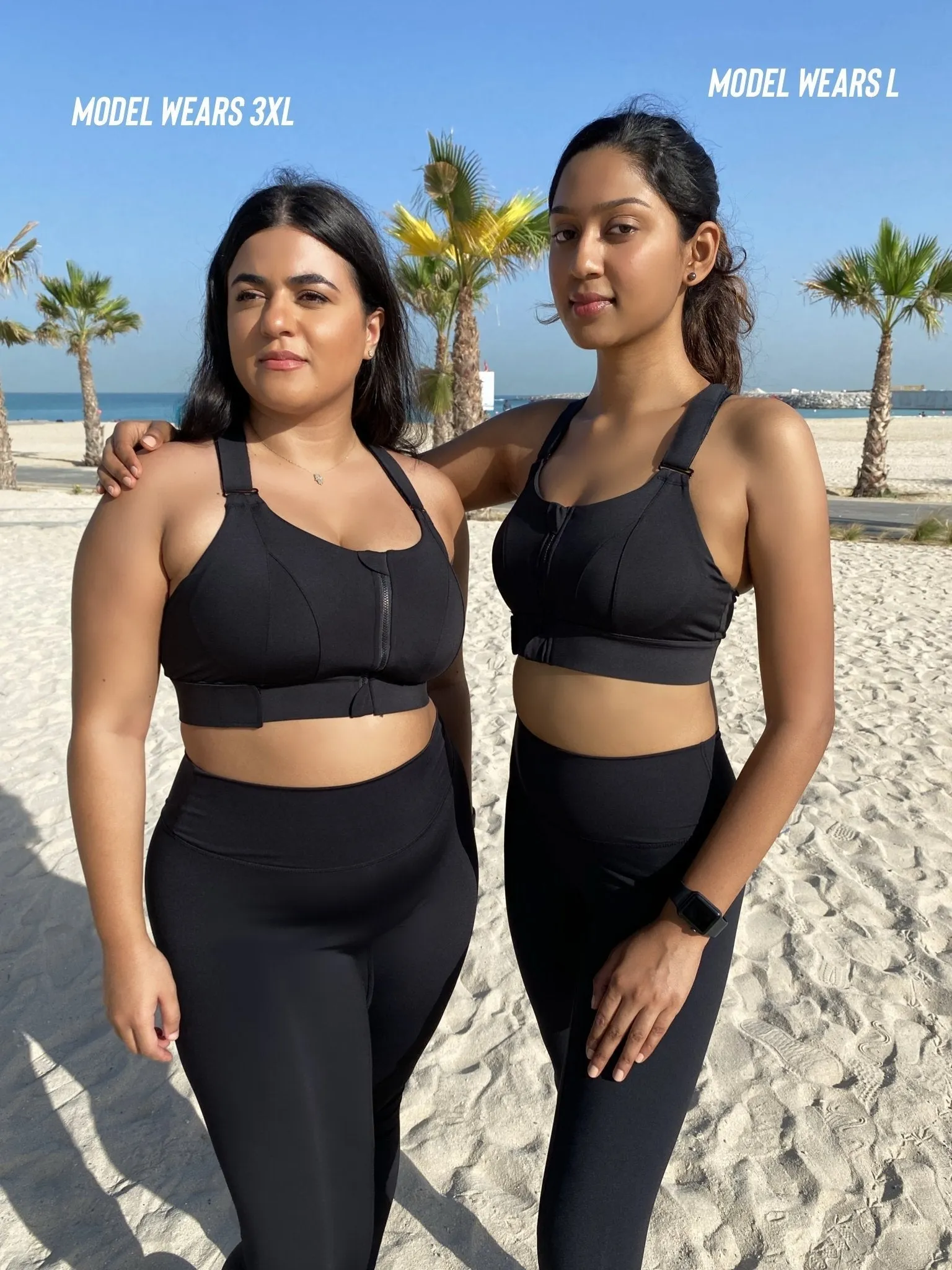 Extreme High Support Bra - Black