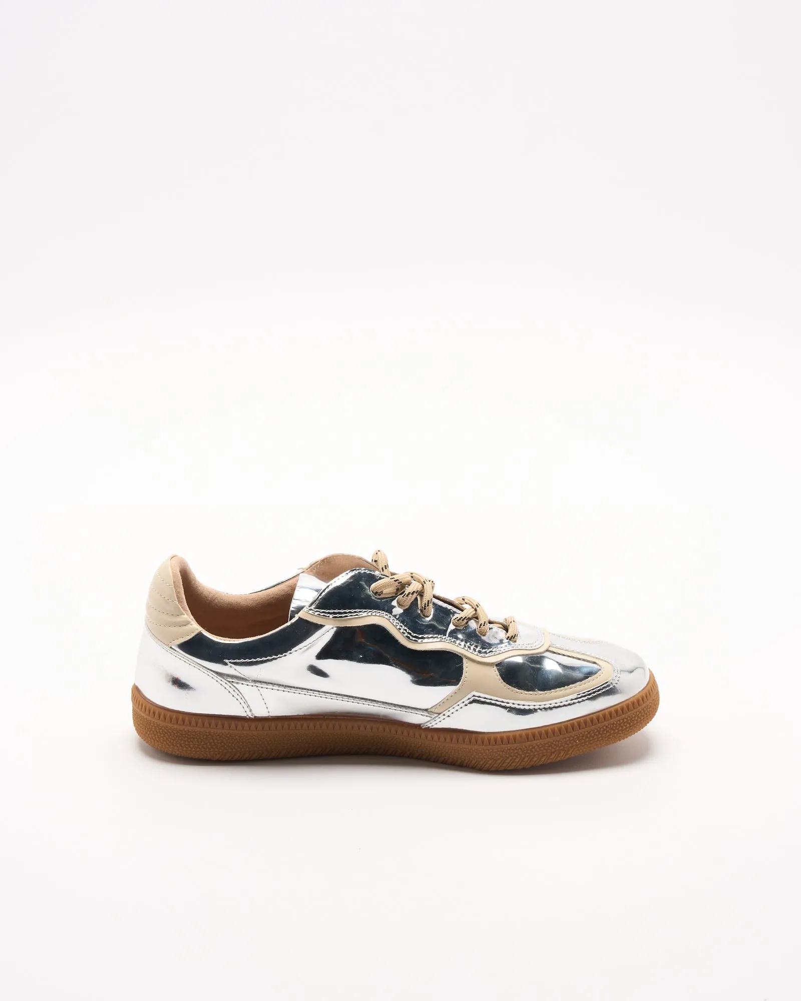 Fallon Sneaker - Silver
