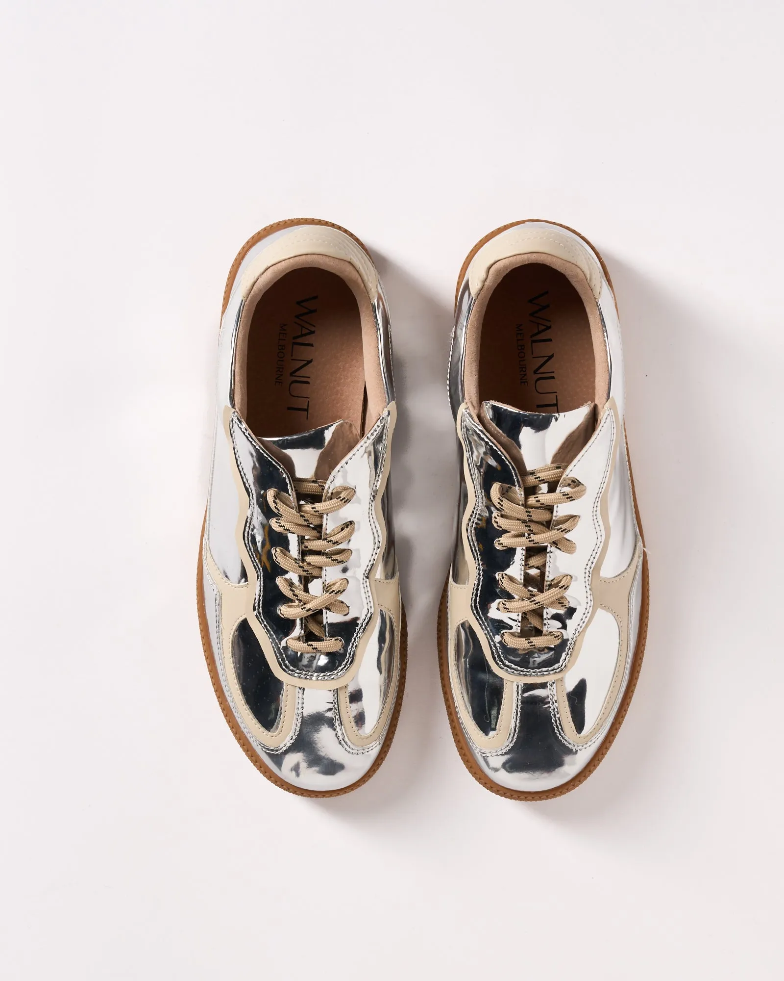 Fallon Sneaker - Silver