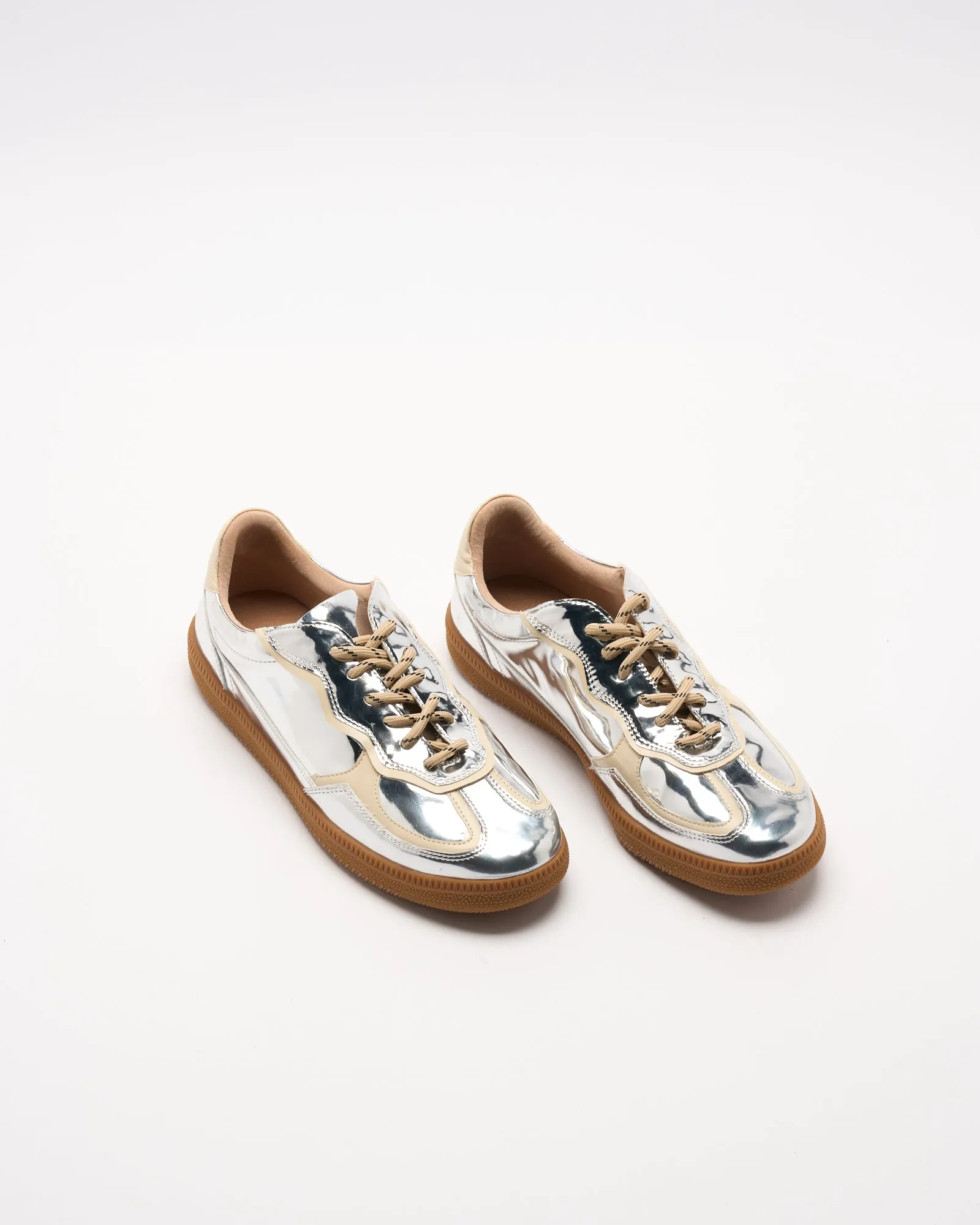 Fallon Sneaker - Silver