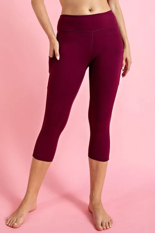 FAST & FREE capri leggings