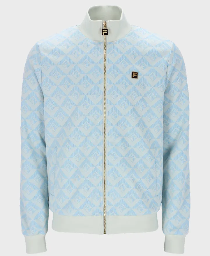 Fila Hank Geo Track Top 922 Egret/Summersong