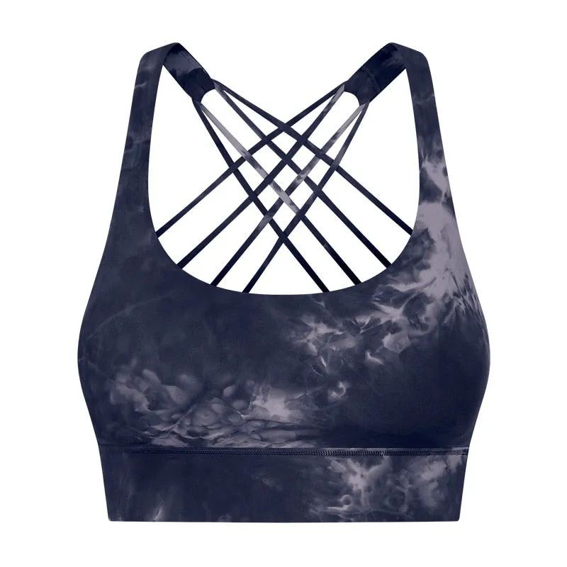 Fine Cross Strap Yoga Top