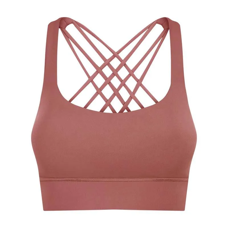 Fine Cross Strap Yoga Top