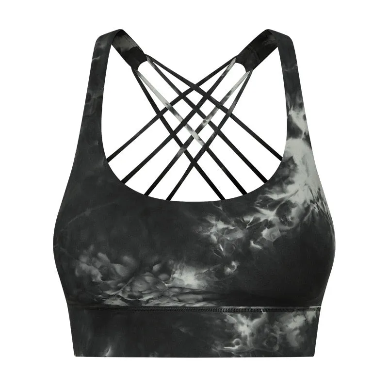 Fine Cross Strap Yoga Top