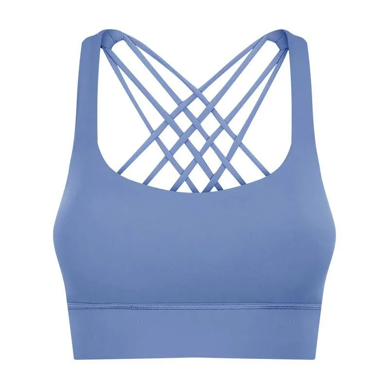 Fine Cross Strap Yoga Top