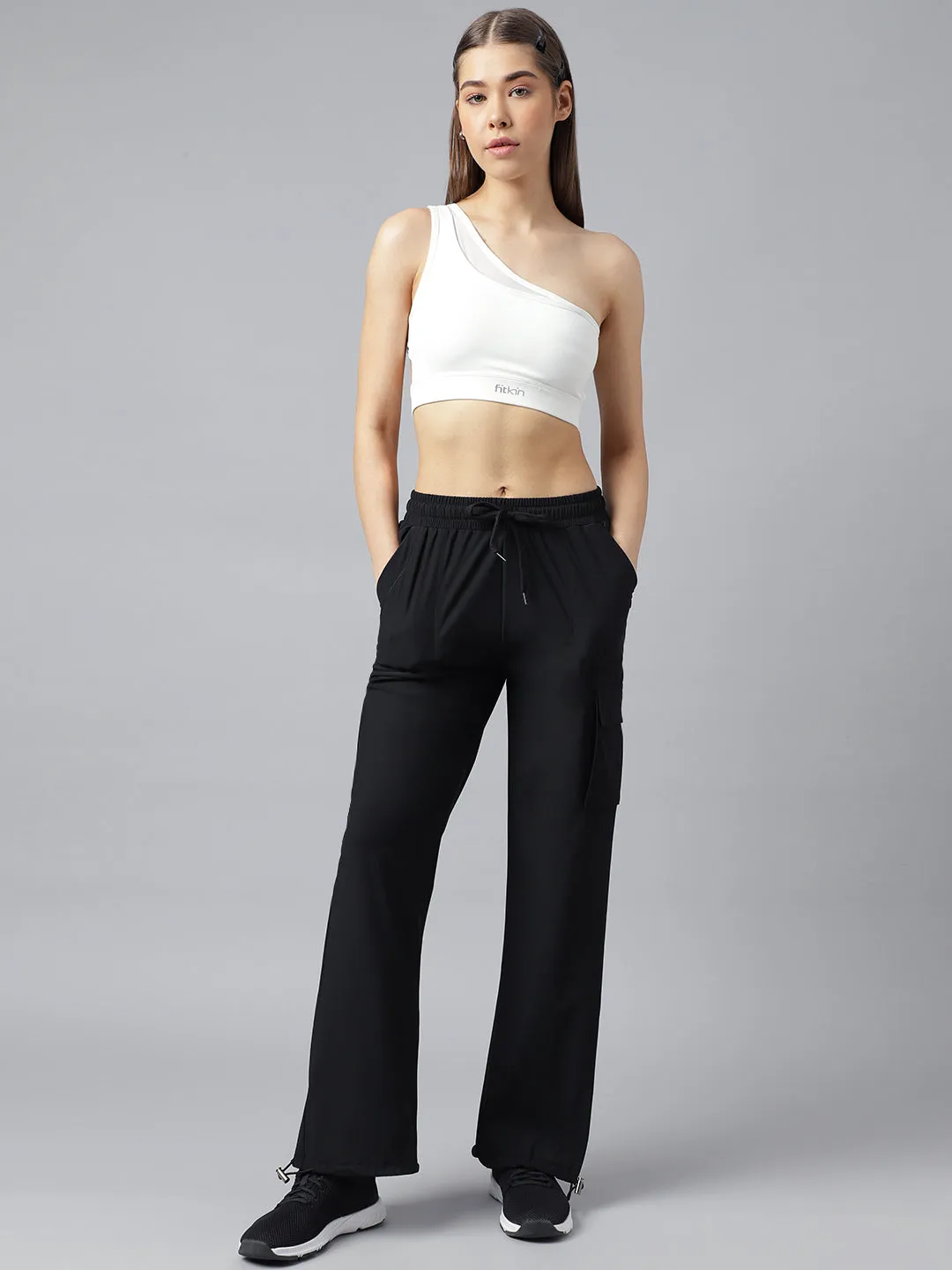 Fitkin women free style side pocket jogger