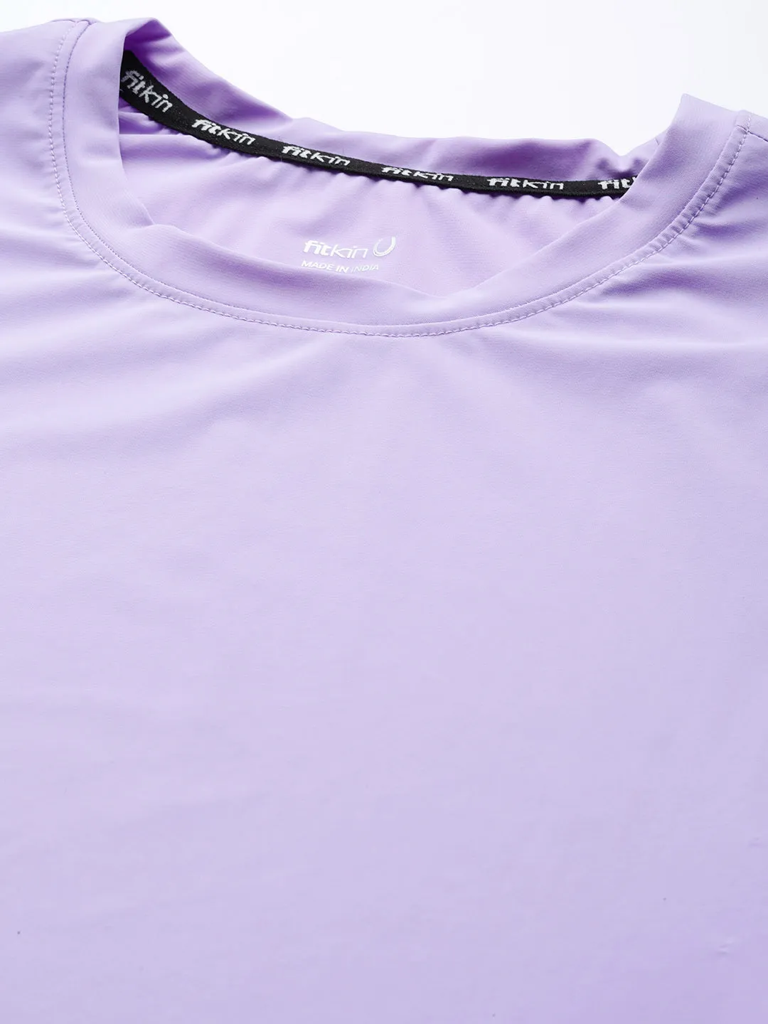 Fitkin womens lavender boxy tank top