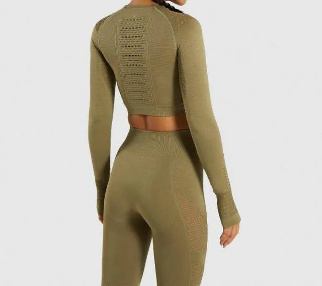 Fitness Leggings And Top