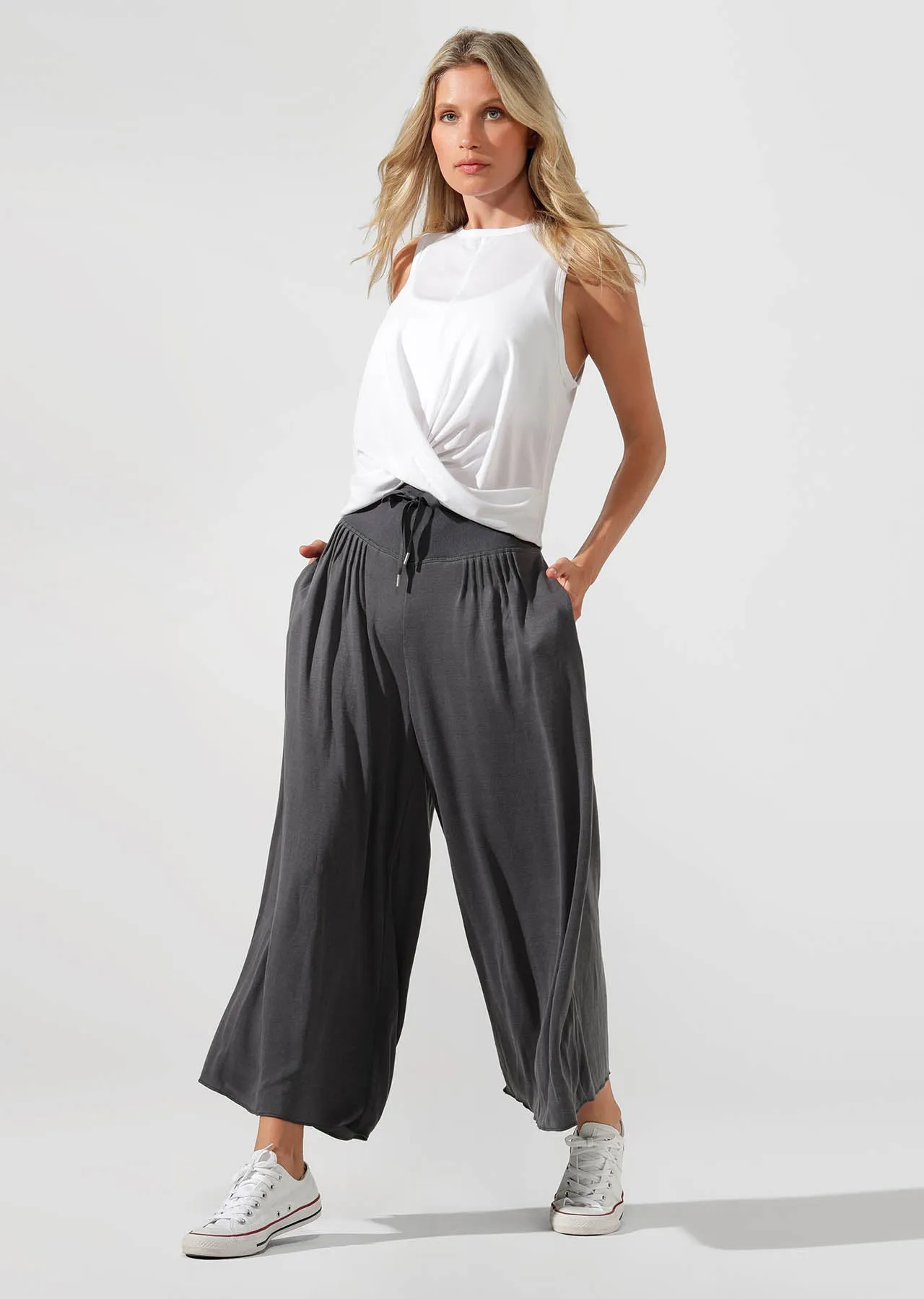 Flawless Cropped Active Tank