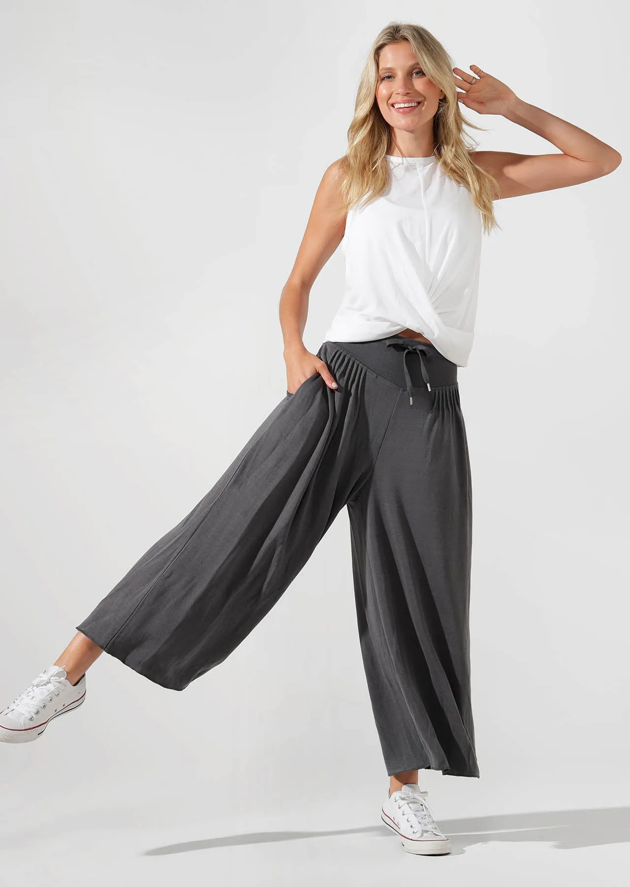 Flawless Cropped Active Tank