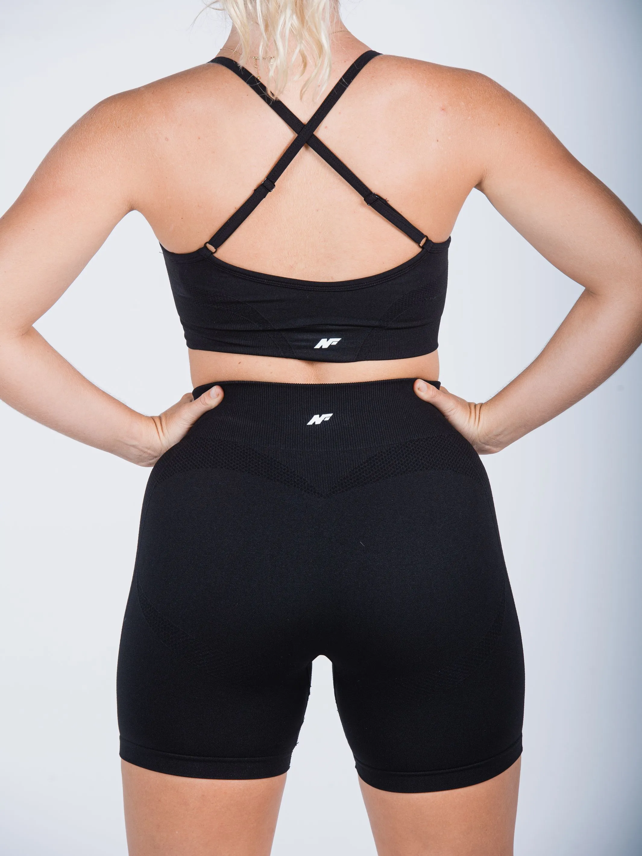 Flex Seamless Cycling Shorts - Raven