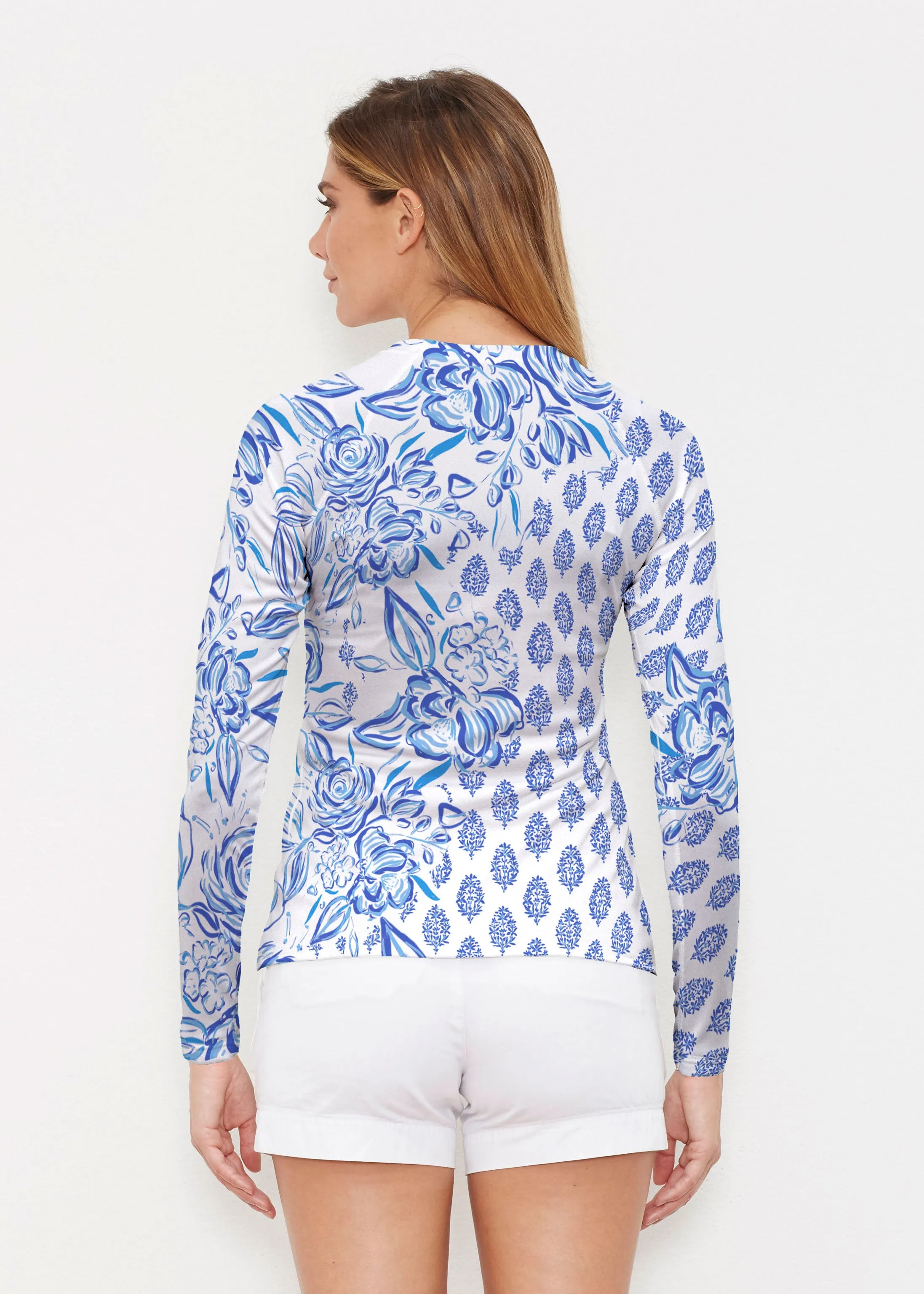 Flora (8041) ~ Long Sleeve Rash Guard