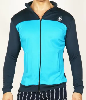 Flouroscent Blue Men's Jacket