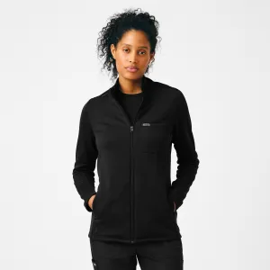 Forward LJ708 Women's 5 Pocket Scrub Jacket Black
