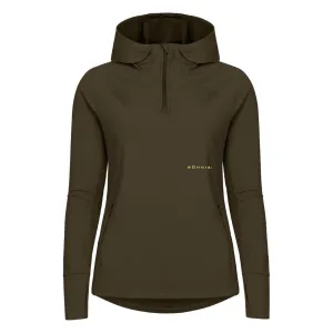 Free Motion Half Zip, Forest Brown