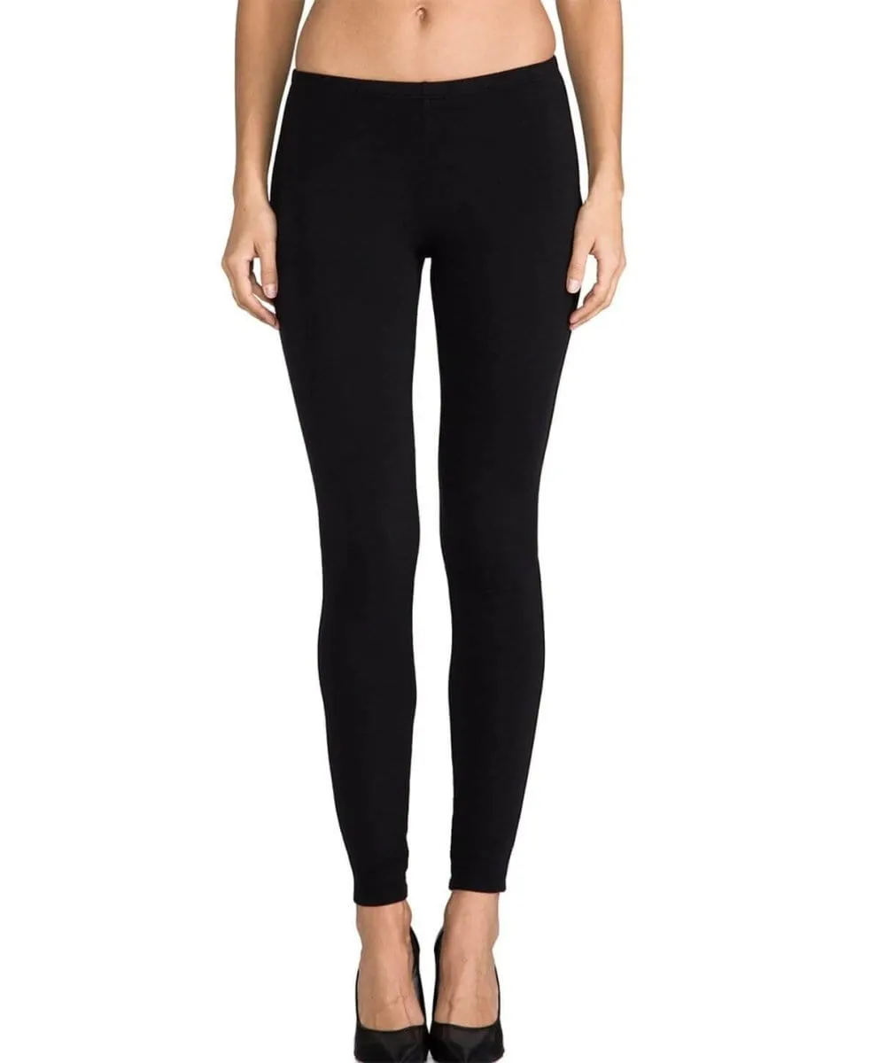 French Terry Legging, Black- Bestseller!