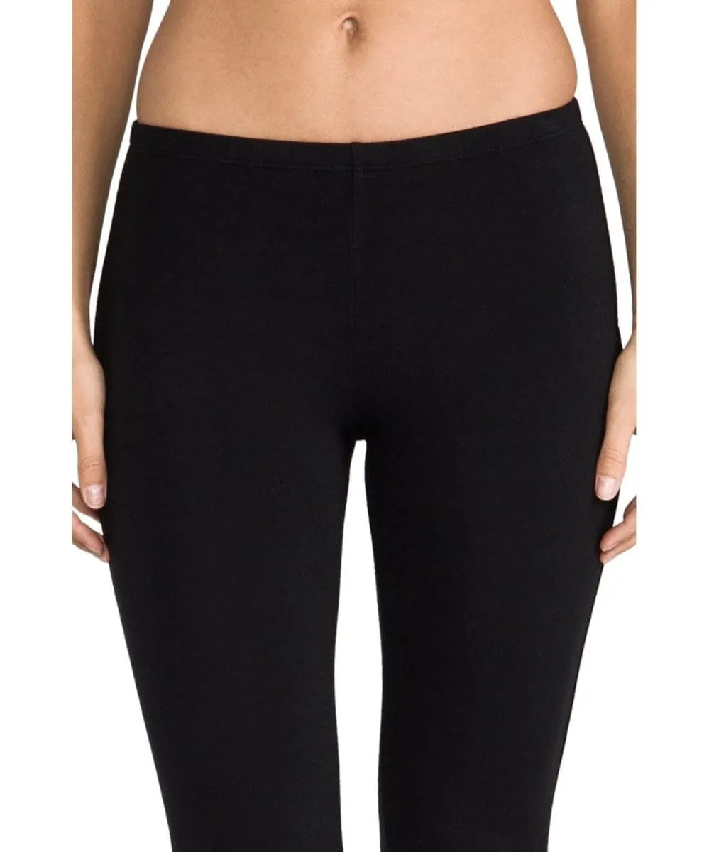 French Terry Legging, Black- Bestseller!