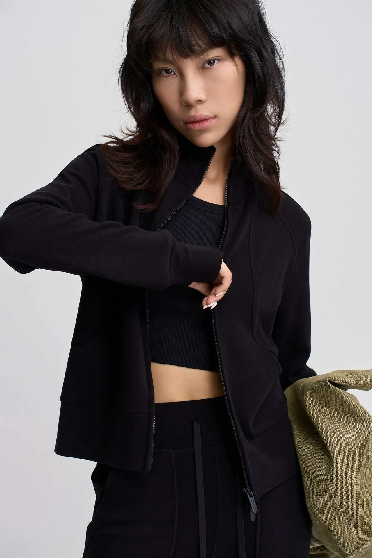 Full Zip Up Workout Jacket