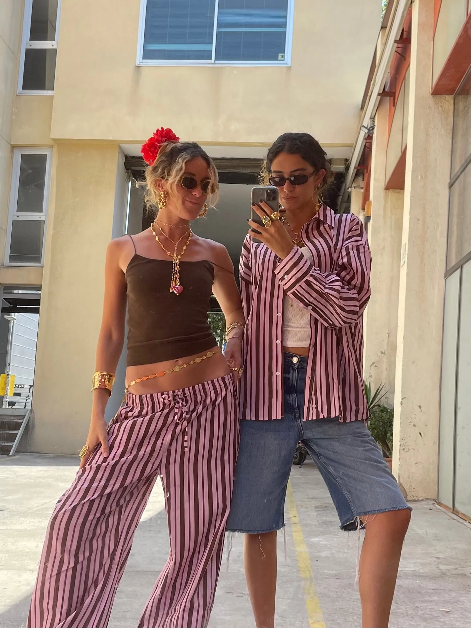 Gabrielle Pants Strawberry