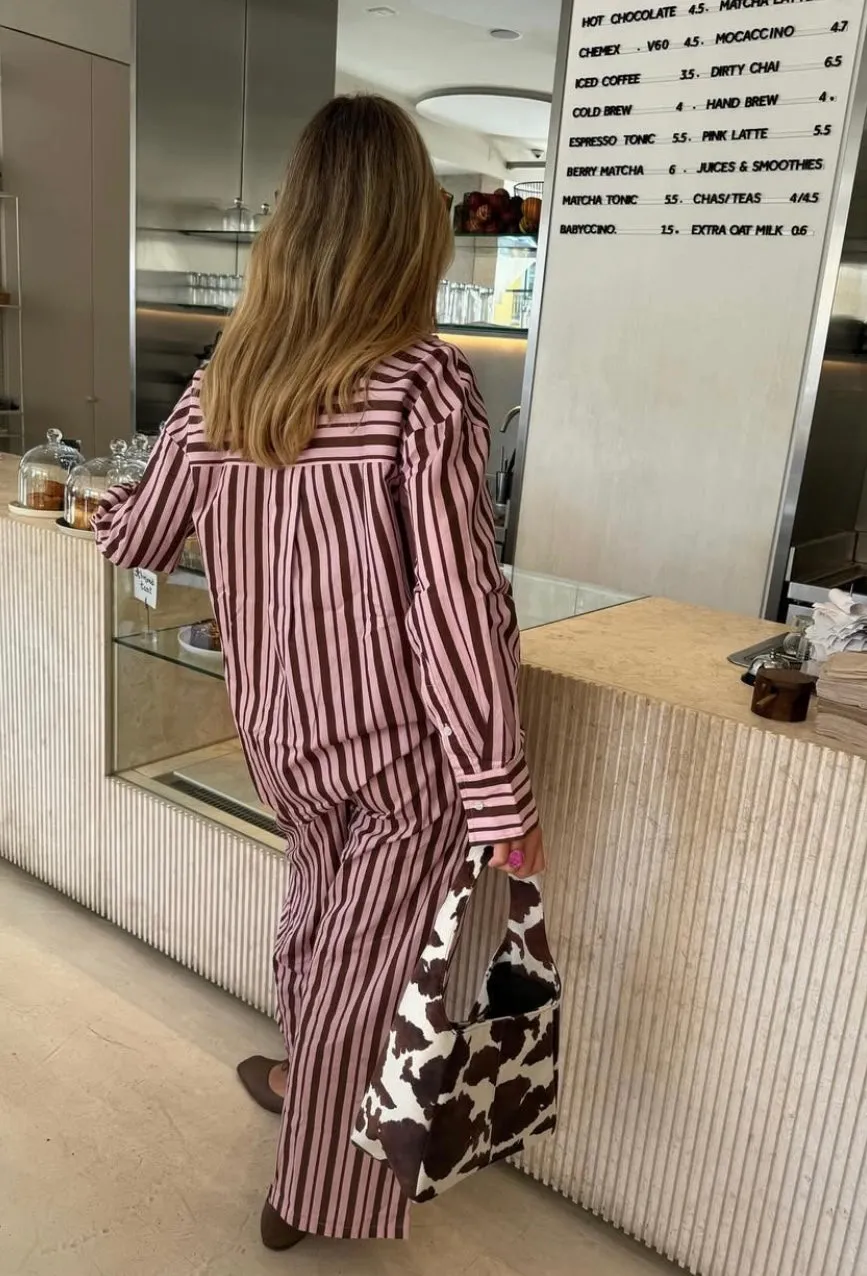 Gabrielle Pants Strawberry