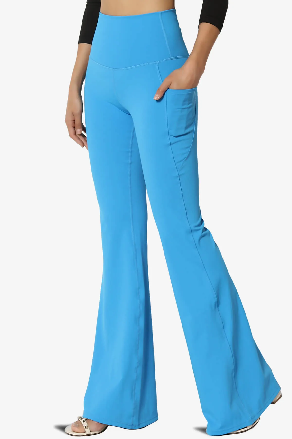 Gemma Athletic Pocket Flare Yoga Pants PLUS
