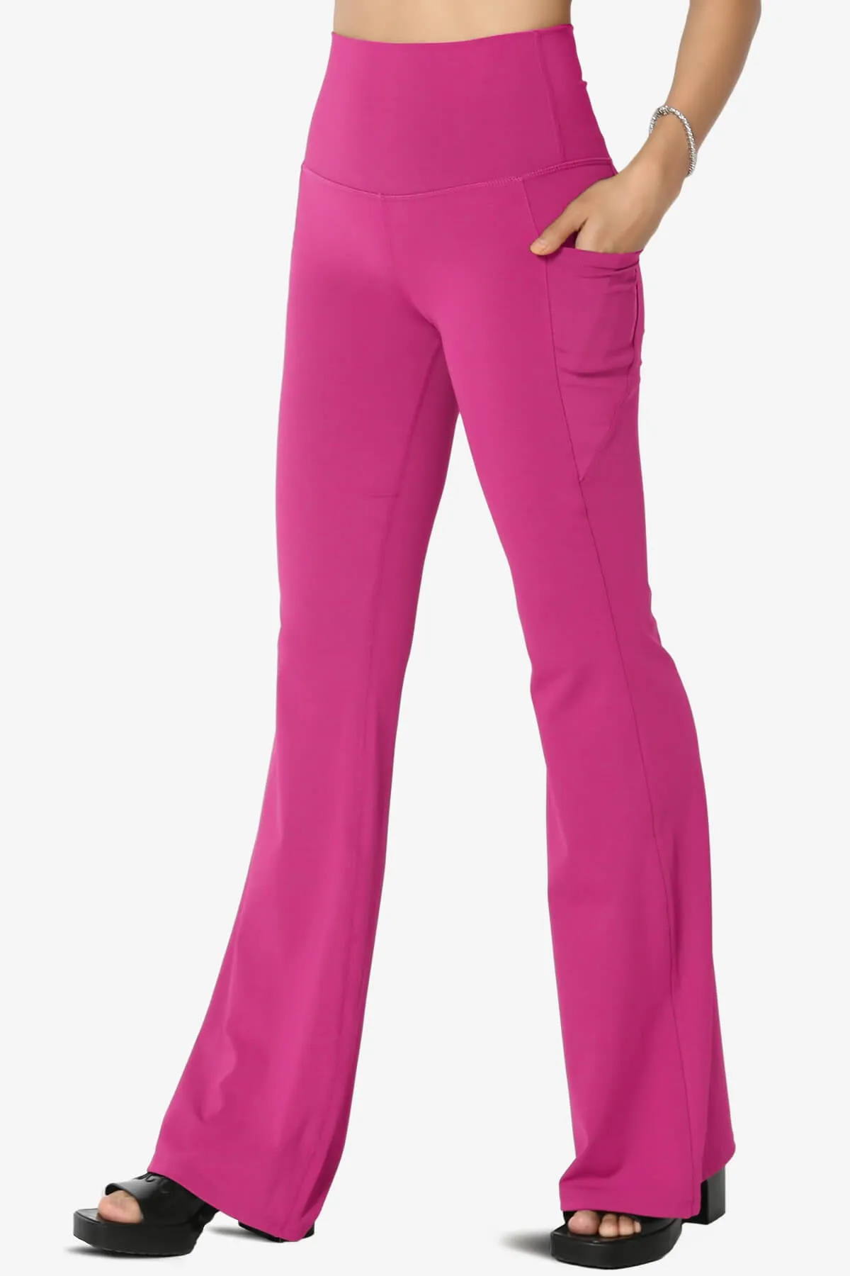 Gemma Athletic Pocket Flare Yoga Pants PLUS