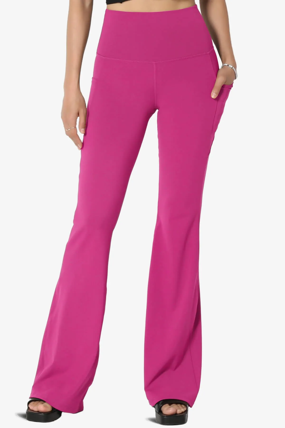 Gemma Athletic Pocket Flare Yoga Pants PLUS