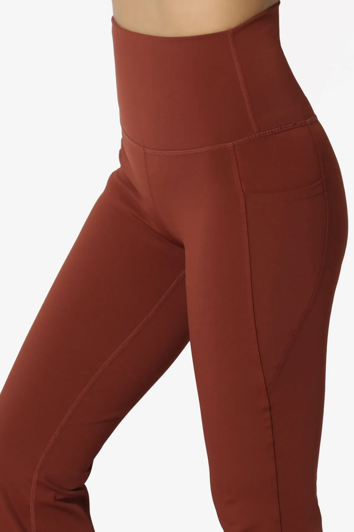 Gemma Athletic Pocket Flare Yoga Pants PLUS