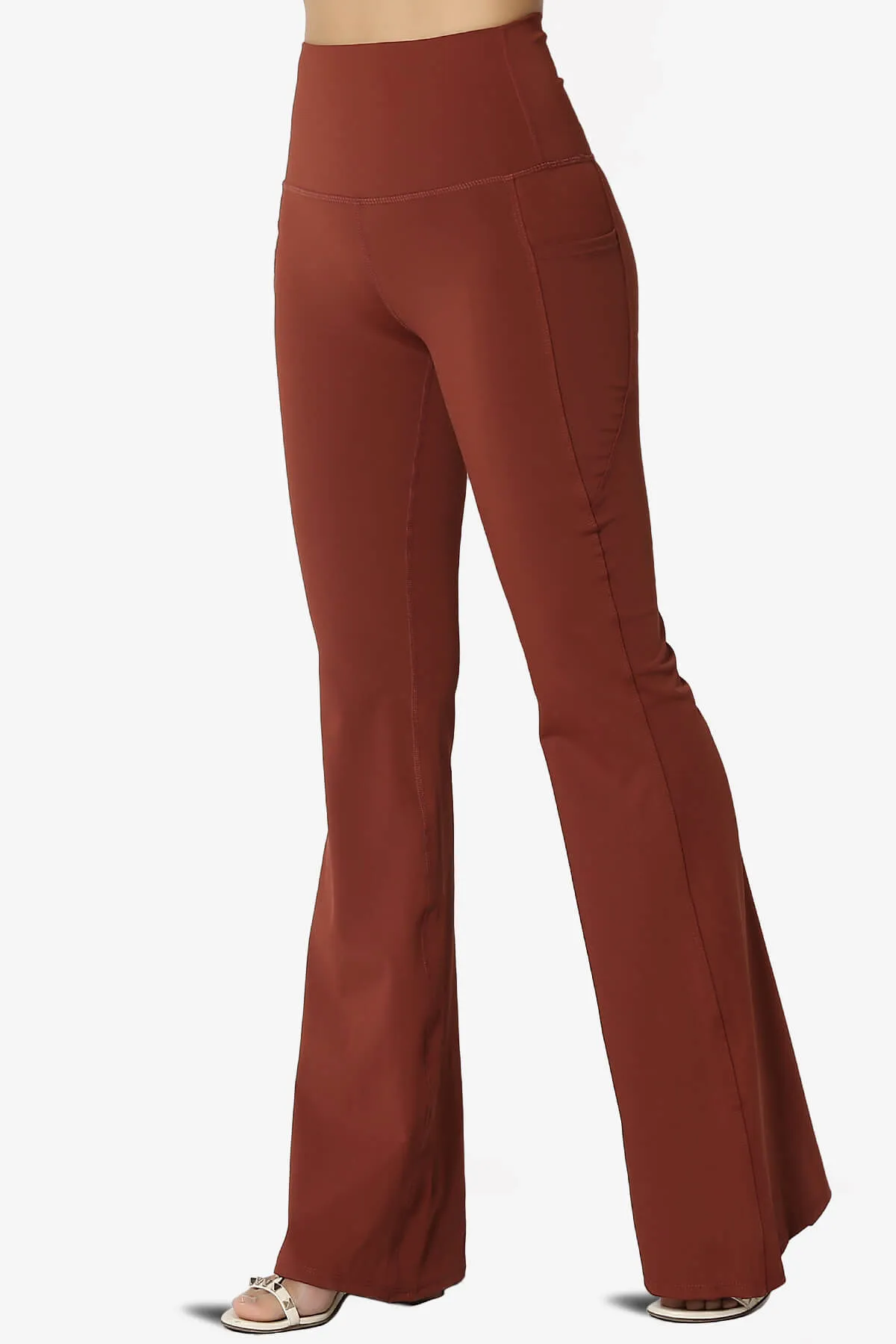 Gemma Athletic Pocket Flare Yoga Pants PLUS